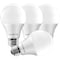 Luxrite A19 LED Light Bulbs 9W (60W Equivalent) 800LM 3500K Natural White Dimmable E26 Base 4-Pack LR21424-4PK - alternate 1